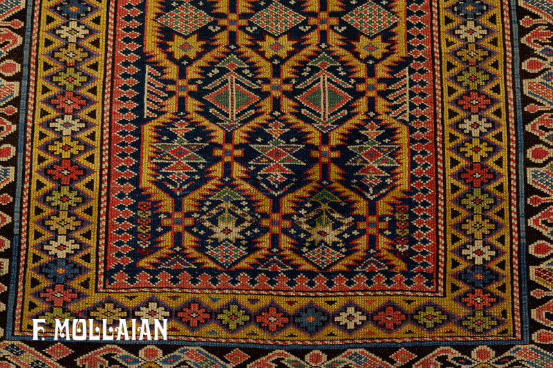 Antique Caucasian Shirvan Chichi Rug n°:75829912